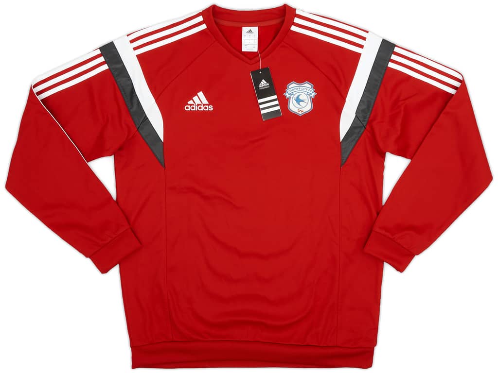 2015-16 Cardiff City adidas Sweat Top (L)