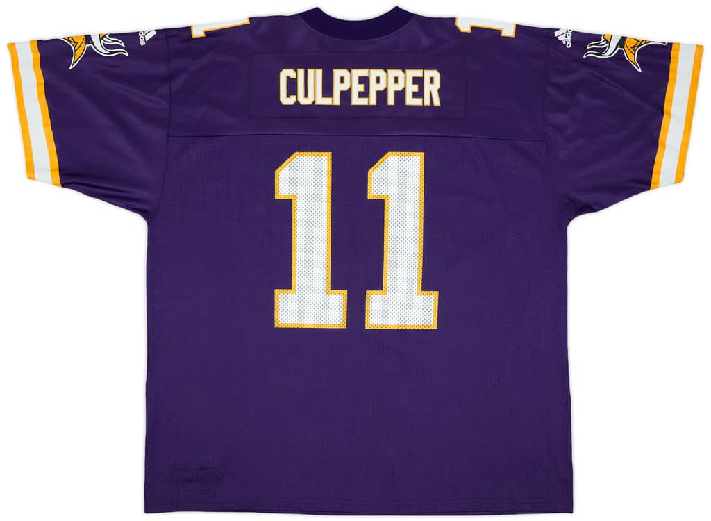 1999-00 Minnesota Vikings Culpepper #11 adidas Home Jersey - 9/10 - (XXL)