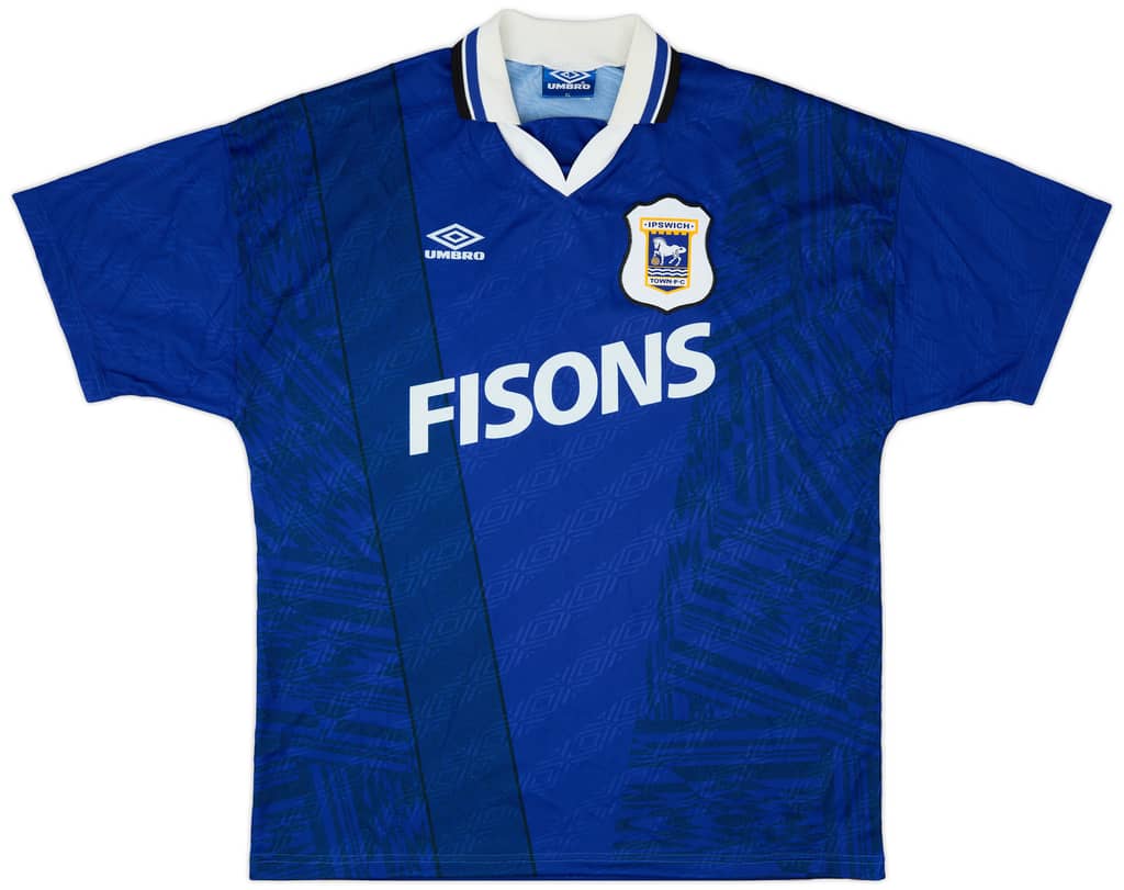 1994-95 Ipswich Town Home Shirt - 9/10 - (XL)