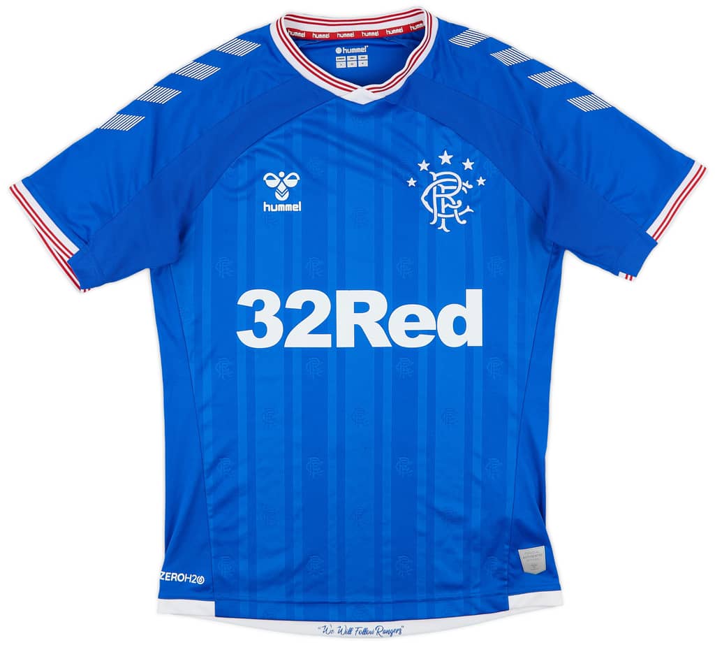 2019-20 Rangers Home Shirt - 9/10 - (S)