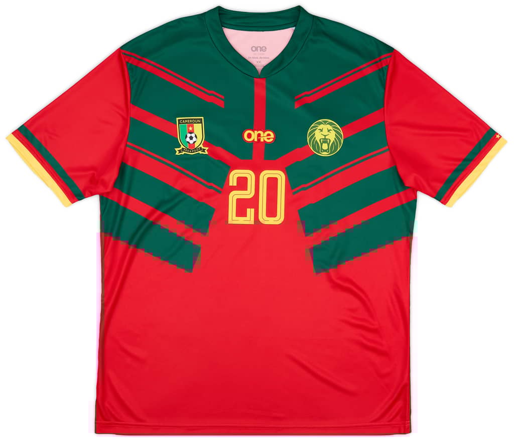 2022-23 Cameroon Away Shirt Mbeumo #20
