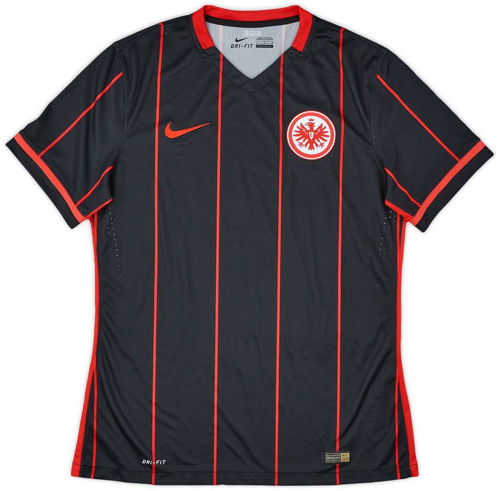 2015-16 Eintracht Frankfurt Authentic Home Shirt - 8/10 - (L)