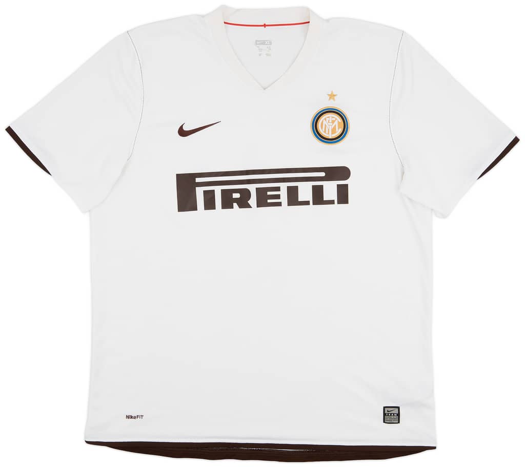 2008-09 Inter Milan Away Shirt - 8/10 - (XL)