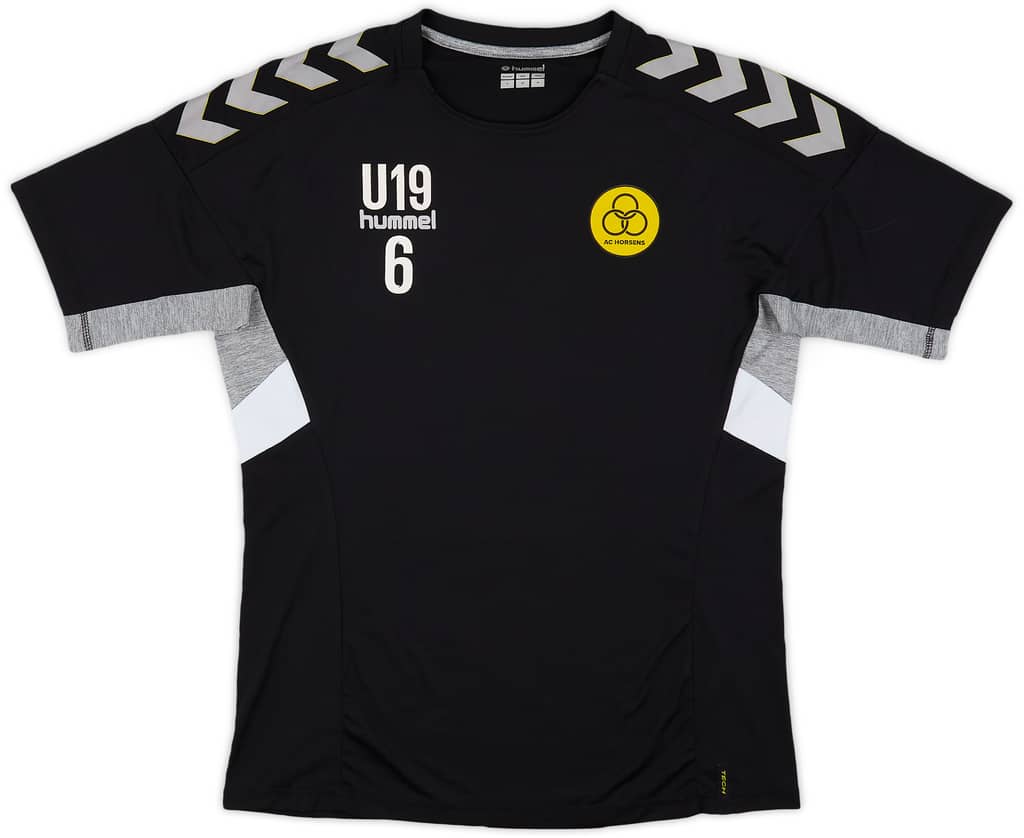 2018-19 AC Horsens U19 Player Issue Training Shirt #6 - 8/10 - (S)