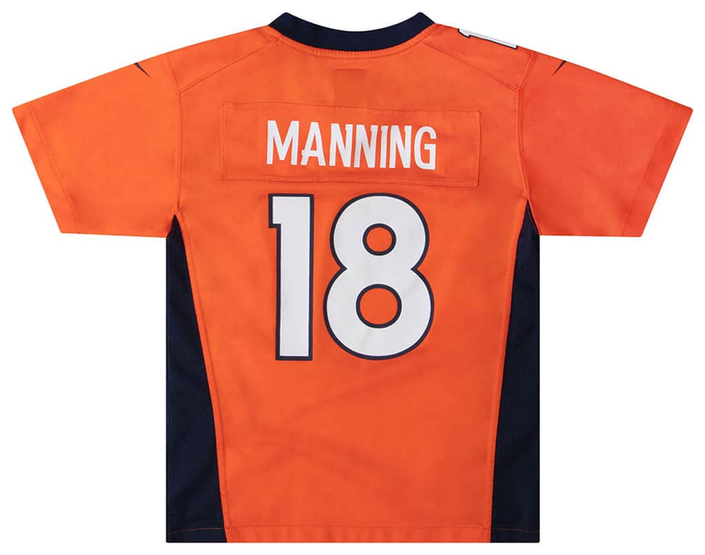 2013-15 Denver Broncos Manning #18 Nike Game Jersey (Home) Y
