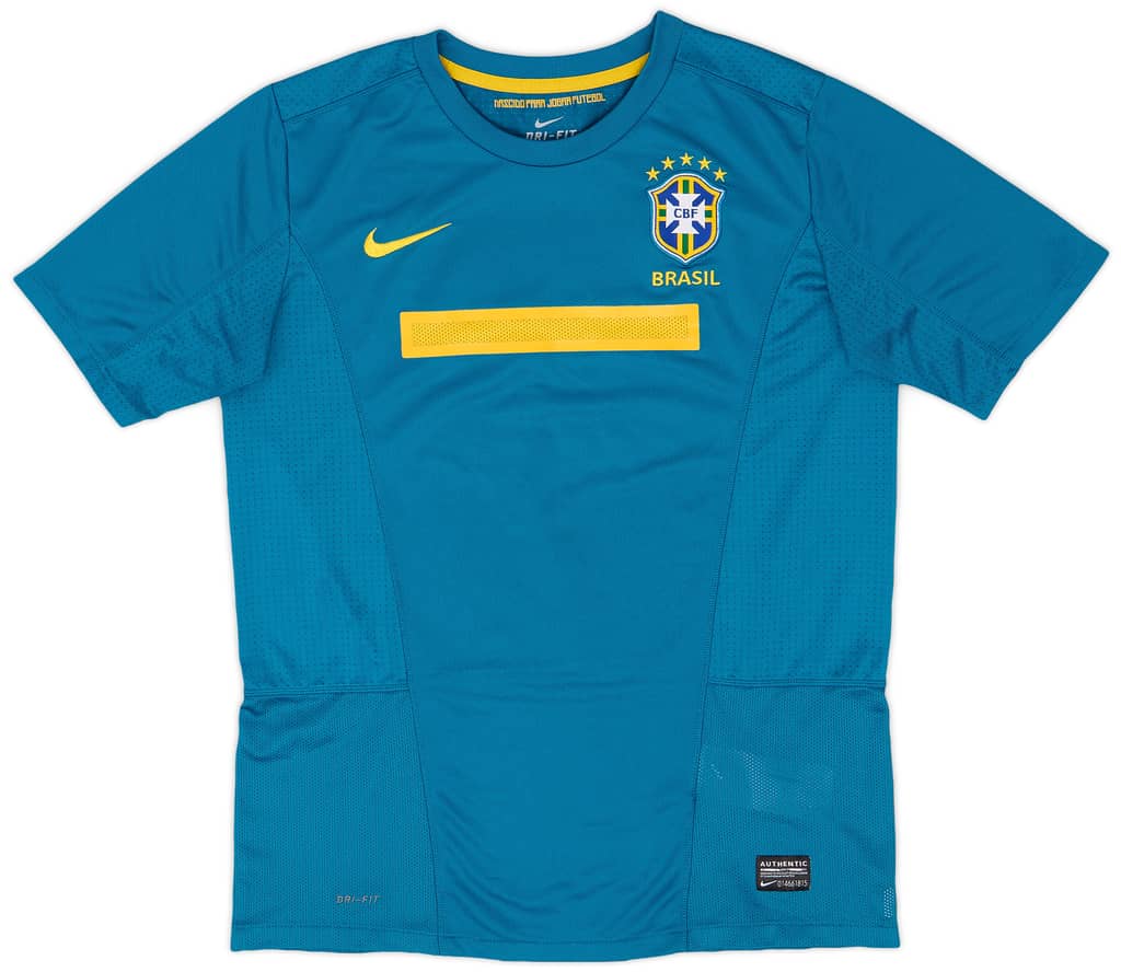 2011 Brazil Away Shirt - 8/10 - (XL.Boys)