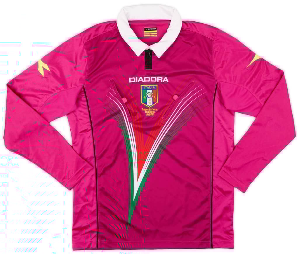 2000s Italy Diadora Referee L/S Shirt - 8/10 - (S)