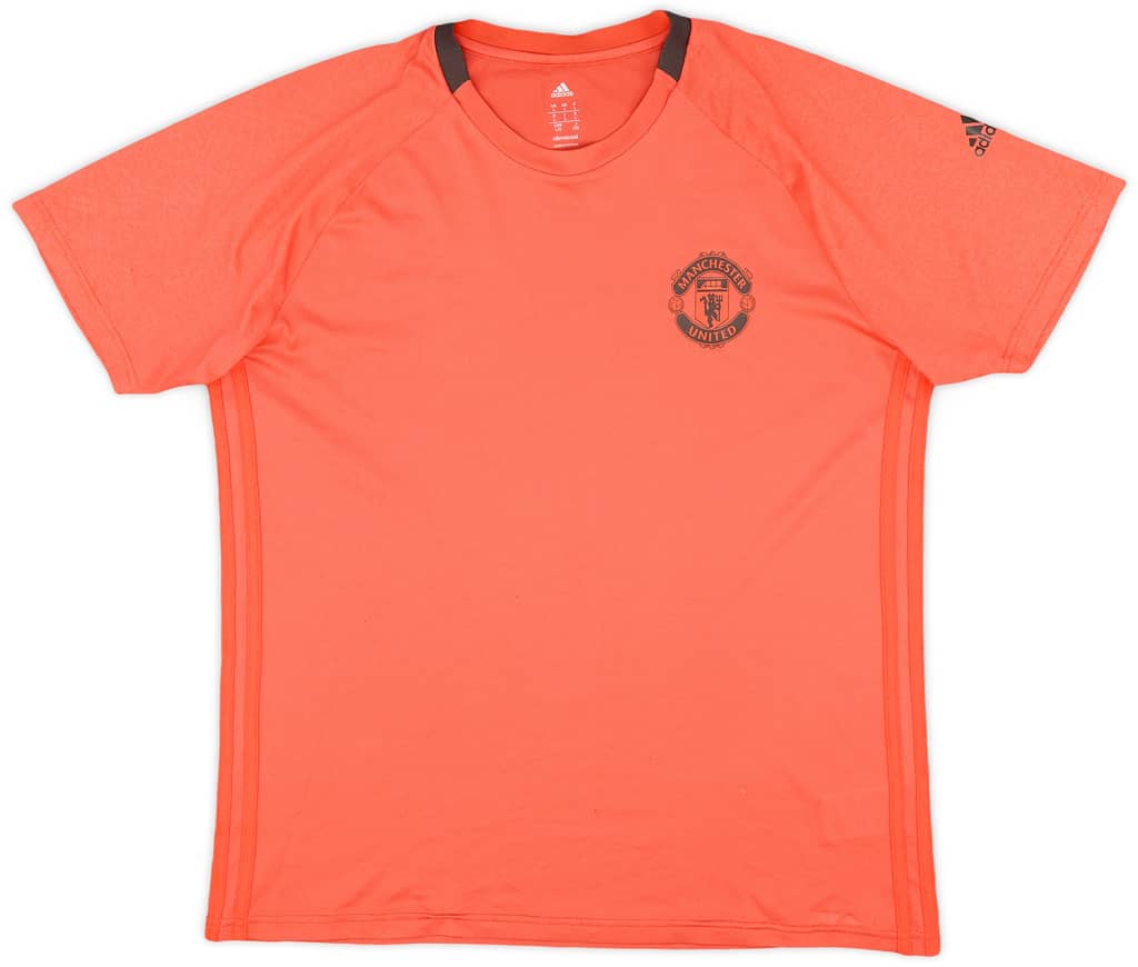 2016-17 Manchester United adidas Training Shirt - 9/10 - (L)