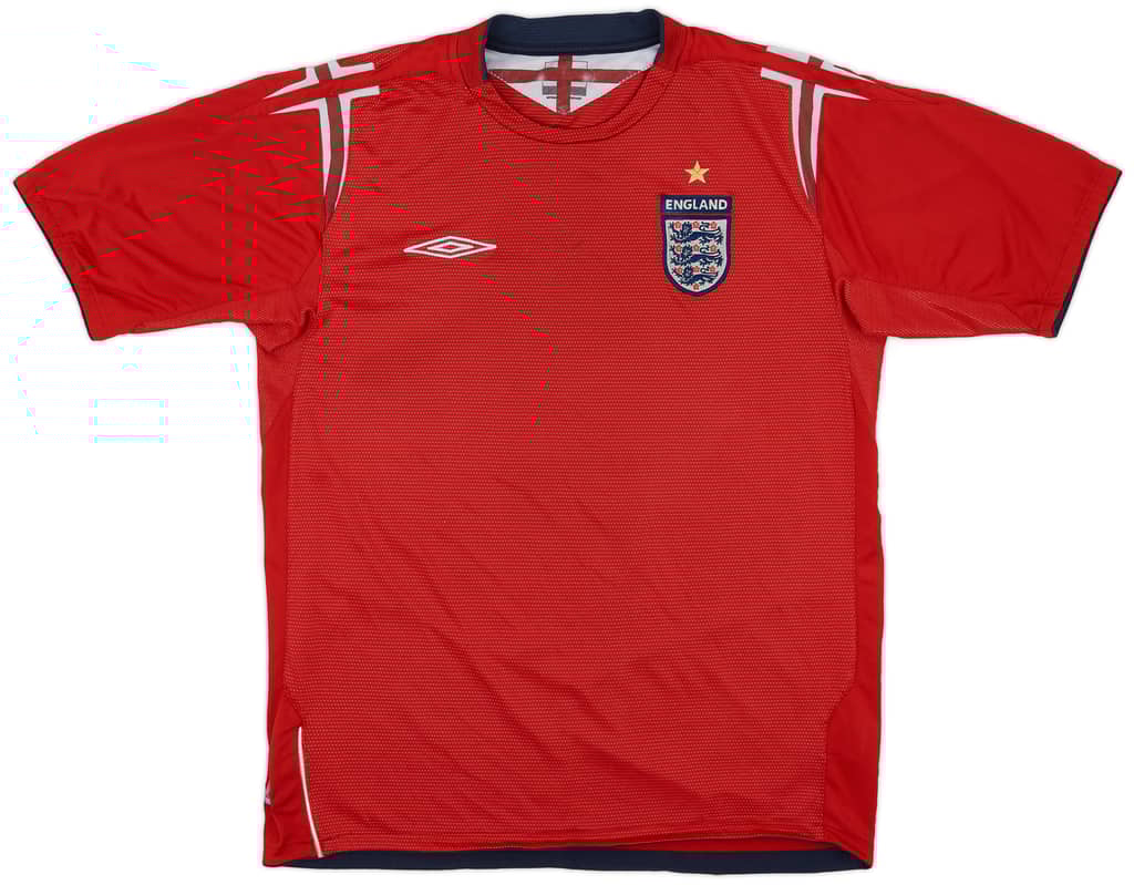 2004-06 England Away Shirt - 5/10 - (M)