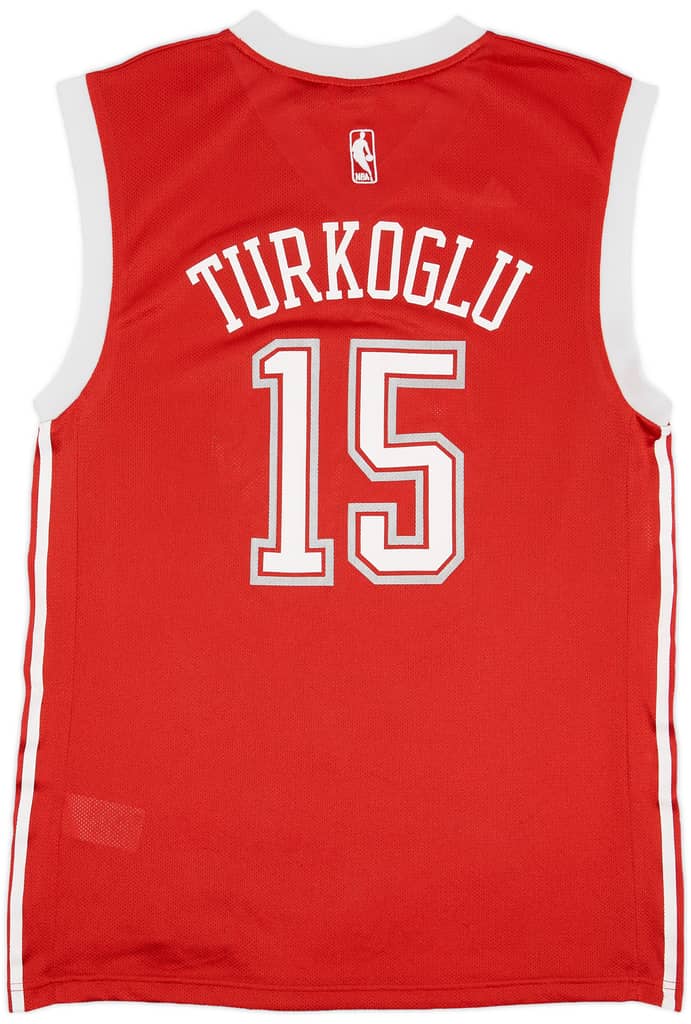 2006-09 Orlando Magic Turkoglu #15 adidas Training Jersey - 9/10 - (M)