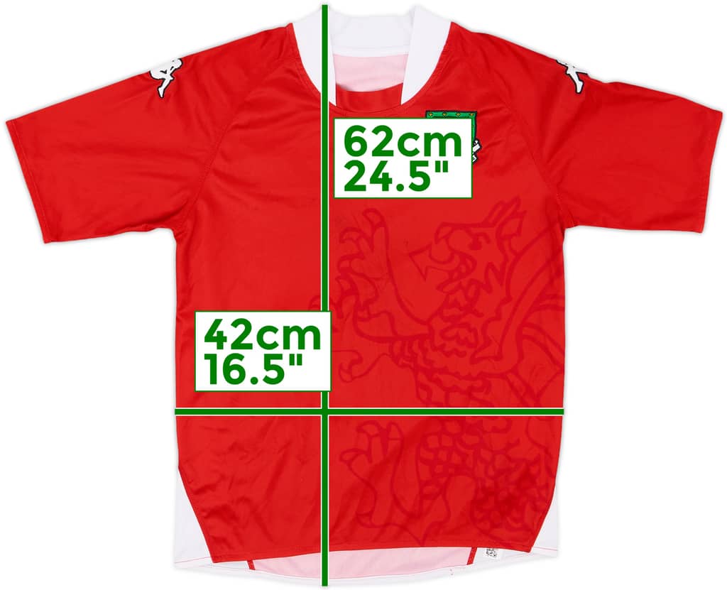 2007-08 Wales Home Shirt - 8/10 - (L.Boys)