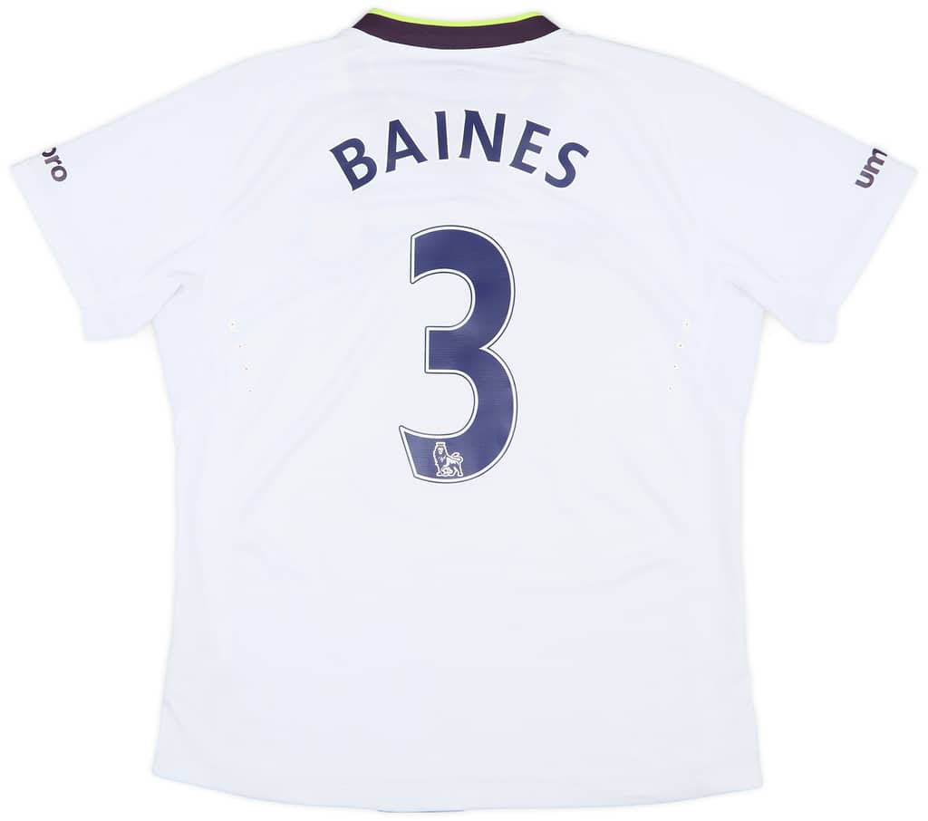 2014-15 Everton Third Shirt Baines #3 - 6/10 - (M)