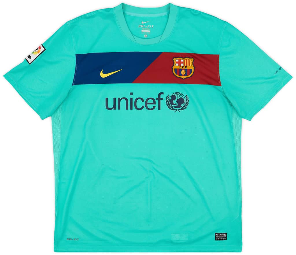 2010-11 Barcelona Away Shirt Messi #10 - 6/10 - (S)