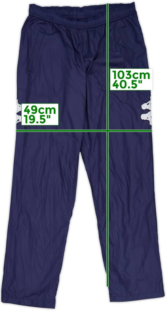 2011-12 Cagliari Kappa Track Pants/Bottoms - 10/10 - (L)