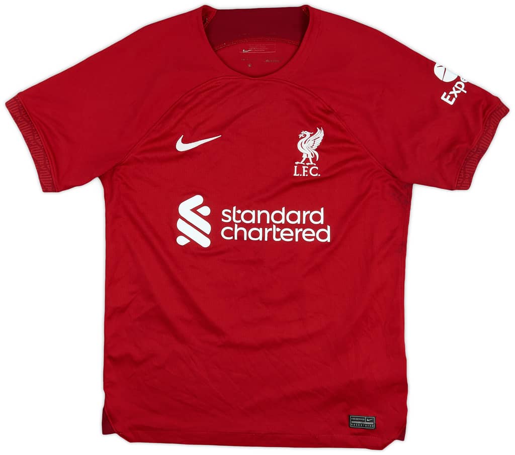 2022-23 Liverpool Home Shirt M.Salah #11 - 5/10 - (S)