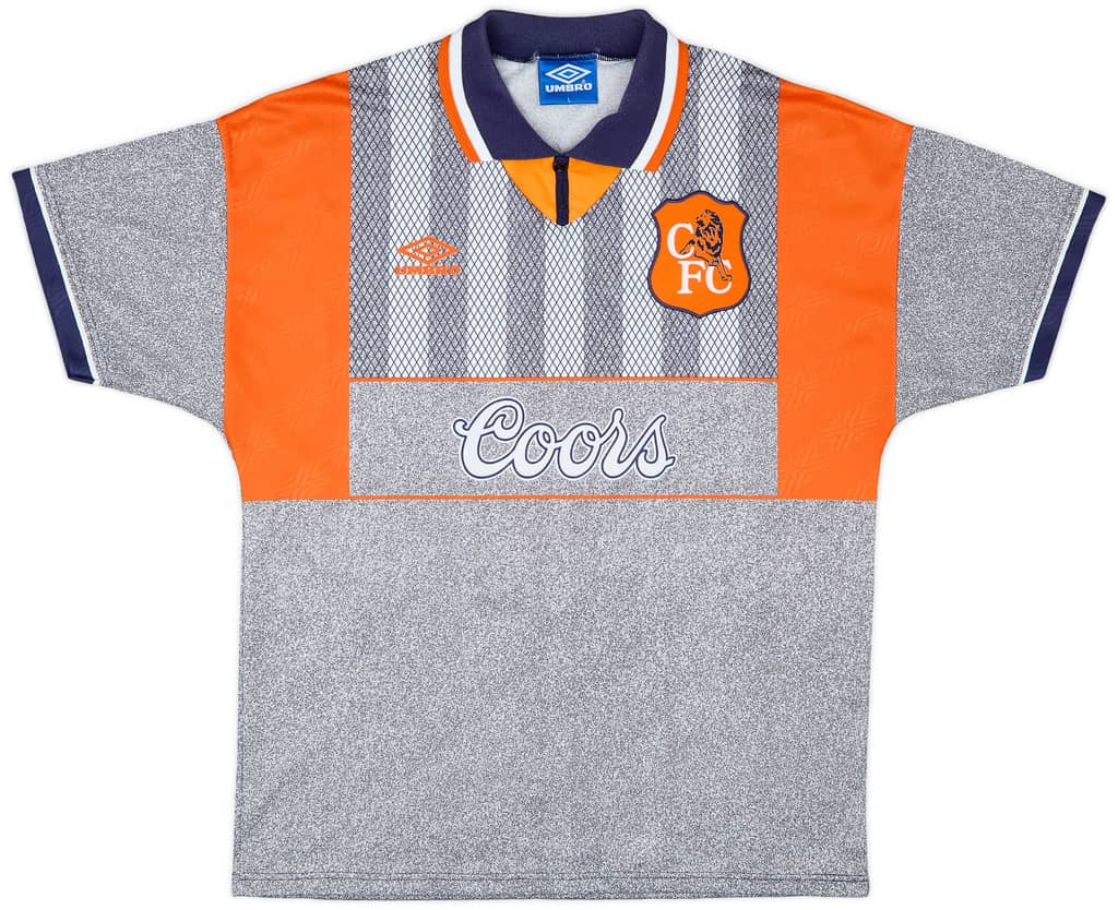 1994-96 Chelsea Away Shirt Gullit #4 - 10/10 - (L)