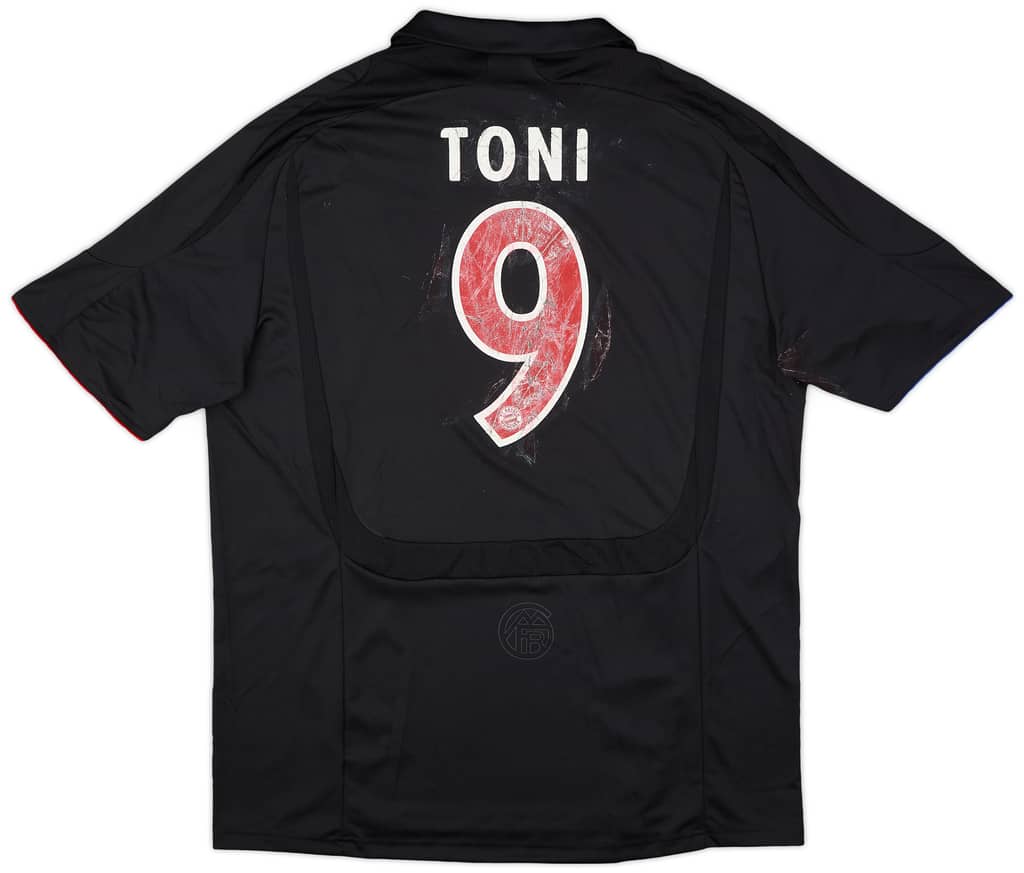 2007-09 Bayern Munich European Shirt Toni #9 - 4/10 - (L)