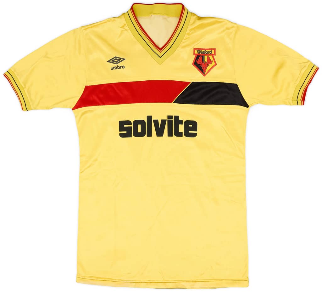 1985-87 Watford Match Issue Home Shirt #3 (Sinnott)