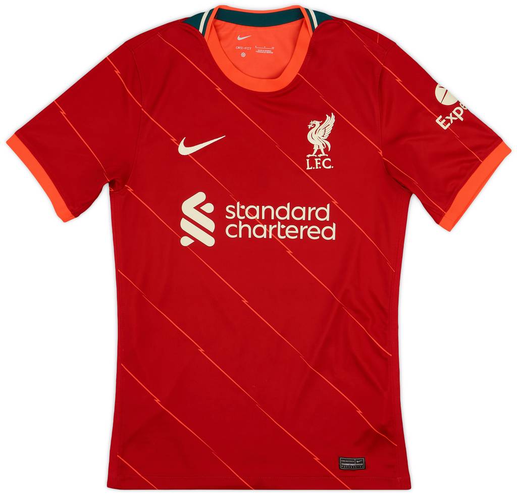 2021-22 Liverpool Home Shirt Firmino #9 - 9/10 - (S)