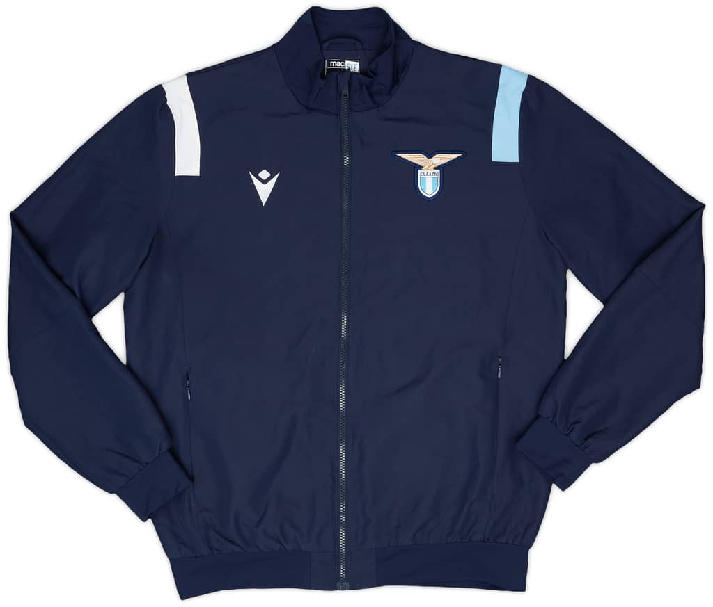2020-21 Lazio Macron Track Jacket - 7/10 - (L)