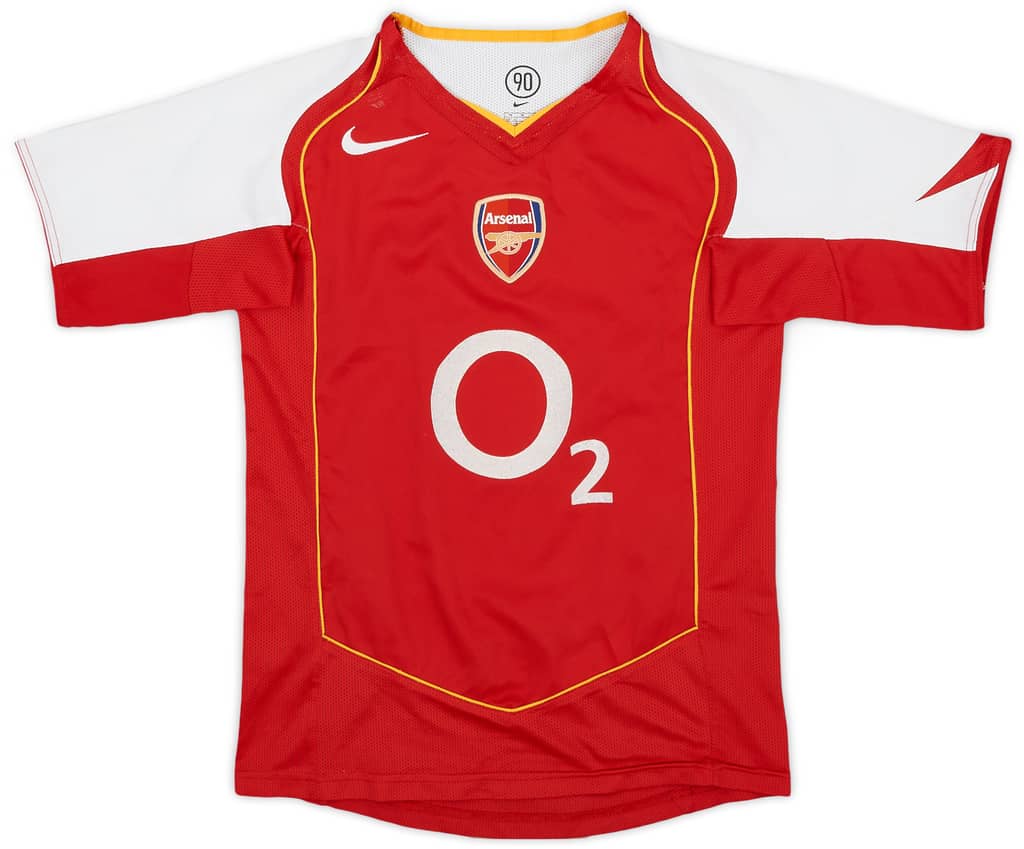 2004-05 Arsenal Home Shirt - 8/10 - (M.Boys)