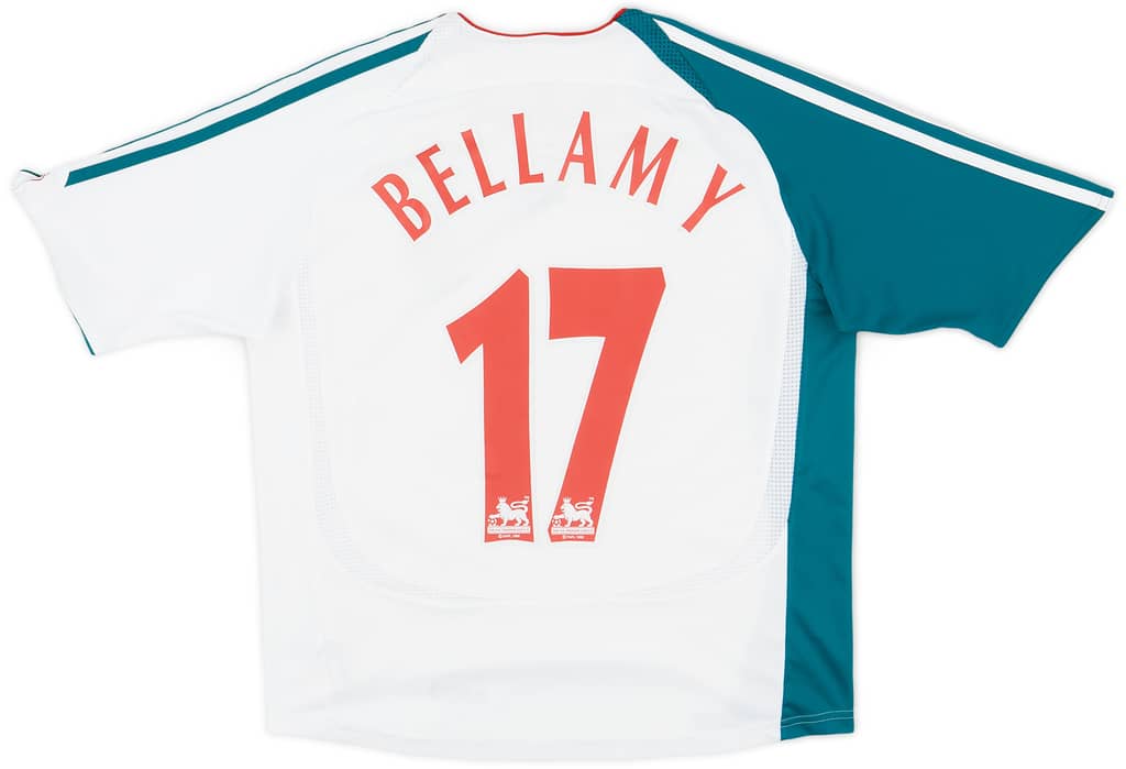 2006-07 Liverpool Third Shirt Bellamy #17 - 8/10 - (M.Boys)