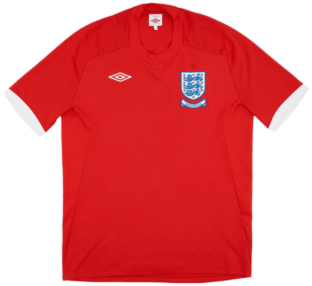 2010-11 England 'South Africa' Away Shirt - 8/10 - (L)