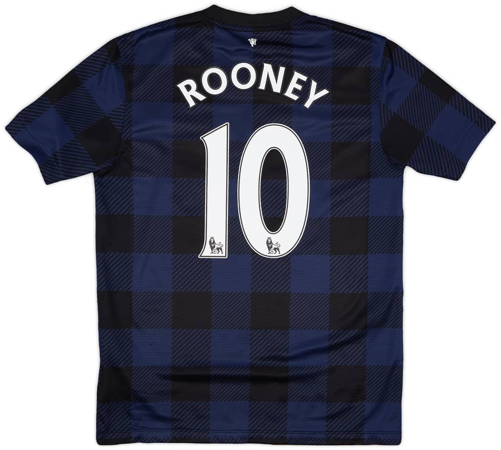2013-14 Manchester United Away Shirt Rooney #10 - 7/10 - (M)