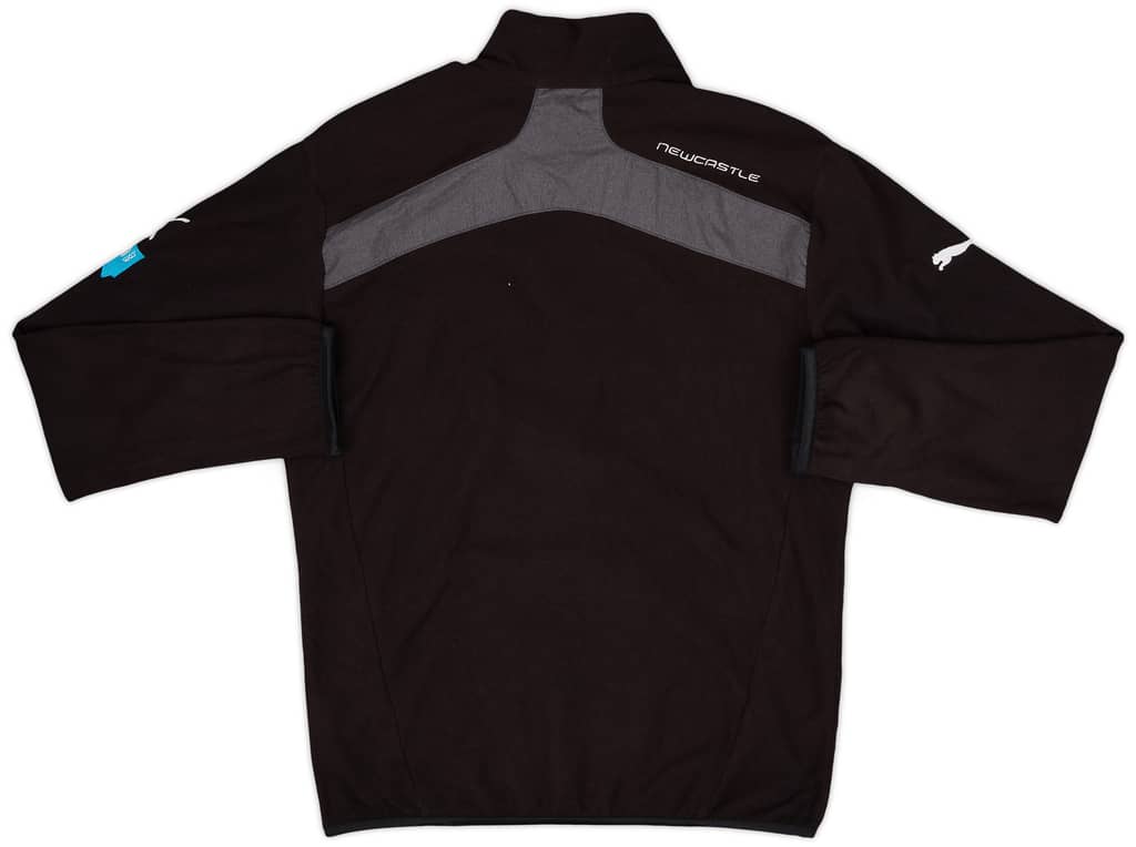 2013-14 Newcastle United Puma 1/4 Zip Fleece Top - 8/10 - (S)