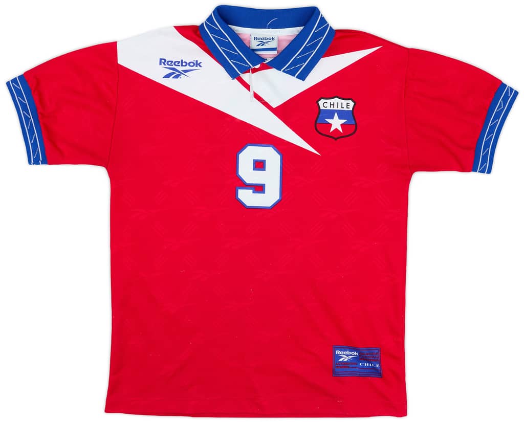 1997-99 Chile Home Shirt #9 - 9/10 - (L.Boys)