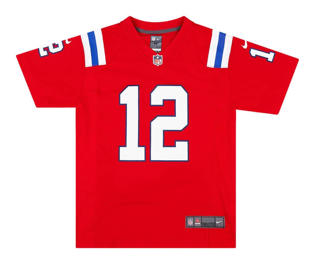 2012-16 New England Patriots Brady #12 Nike Game Jersey (Alternate) Y