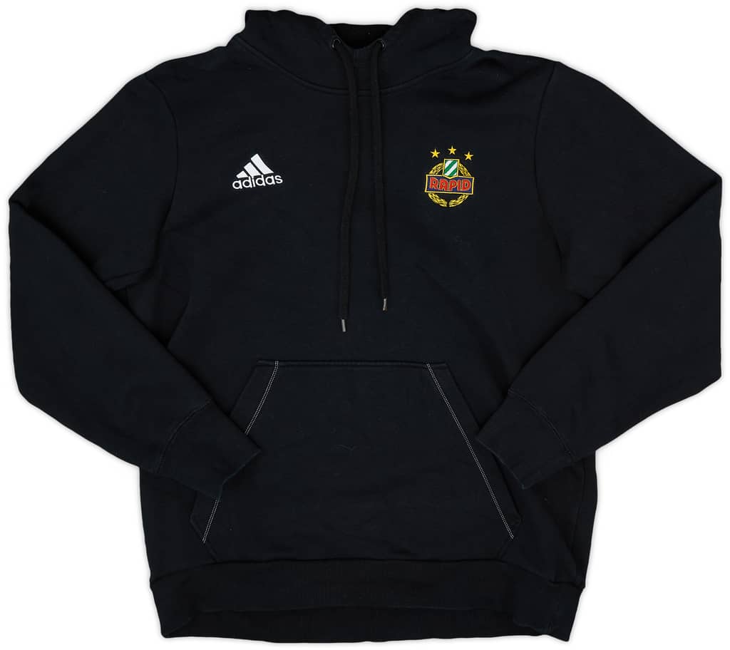 2015-16 Rapid Vienna adidas Hooded Sweat Top - 8/10 - (L)