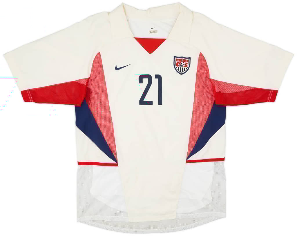 2002-03 USA Player Issue Home Shirt Donovan #21 - 6/10 - (S)