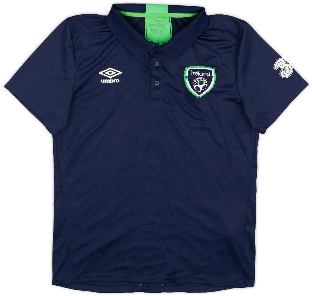 2014-15 Ireland Umbro Polo Shirt - 8/10 - (M)