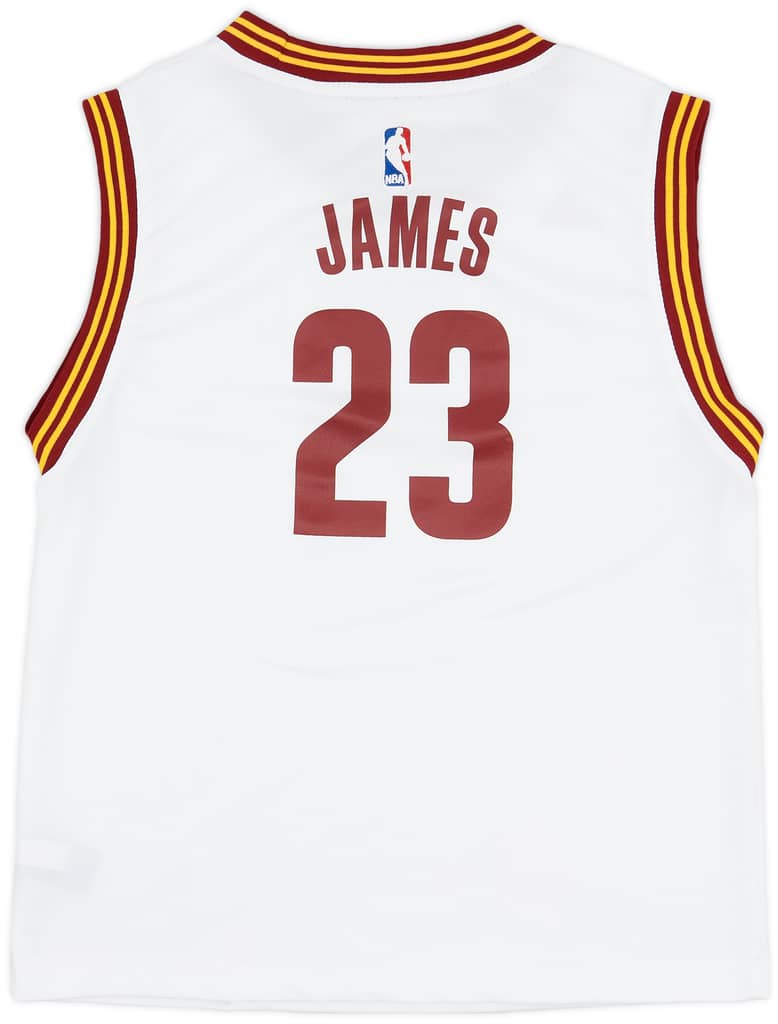 2014-17 Cleveland Cavaliers James #23 adidas Home Jersey - 8/10 - (L.Boys)