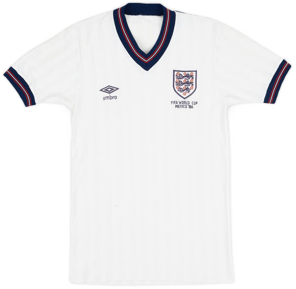 1986 England Home Shirt - 8/10 - (S)