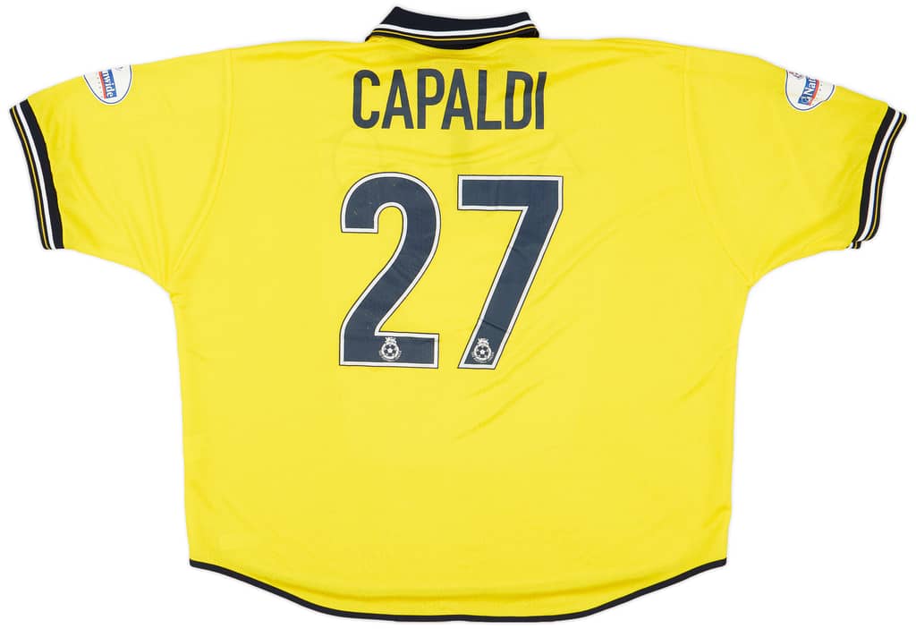 2001-02 Birmingham Match Issue Away Shirt Capaldi #27