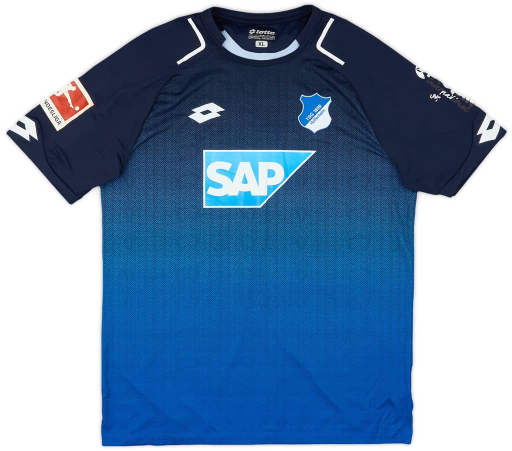 2017-18 TSG Hoffenheim Home Shirt Uth #19 - 5/10 - (XL)