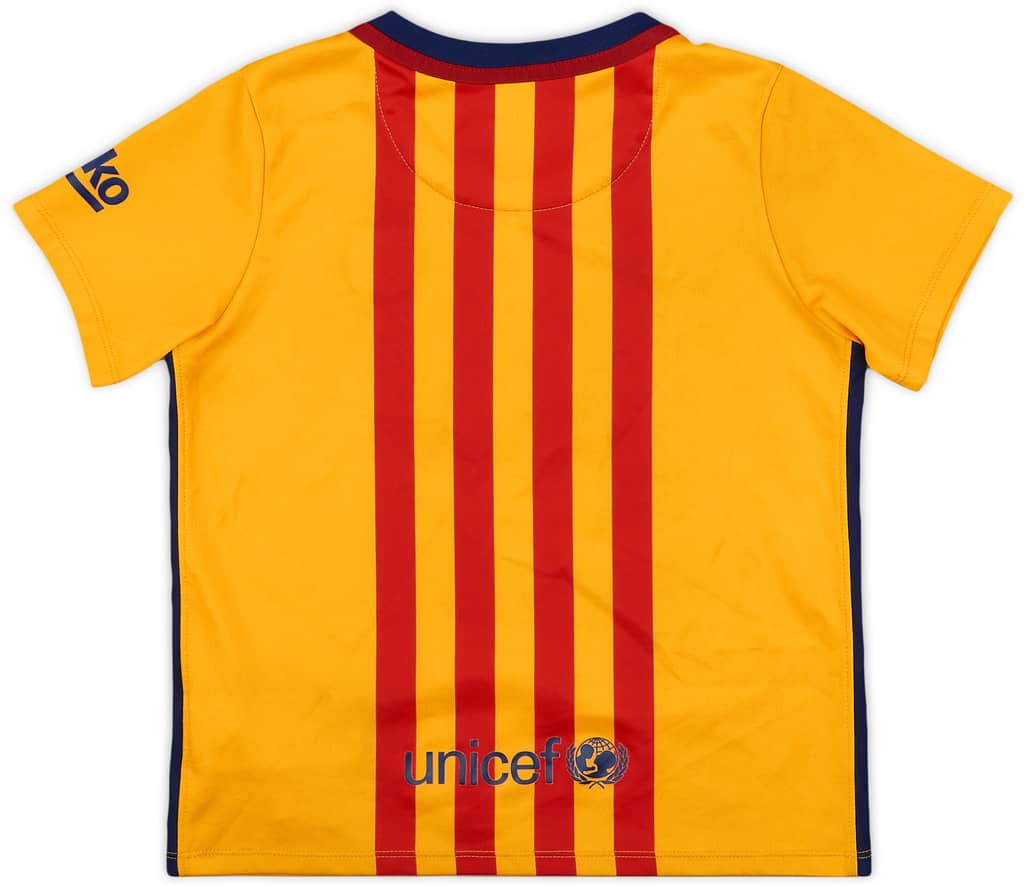 2015-16 Barcelona Away Shirt - 9/10 - (S.Boys)
