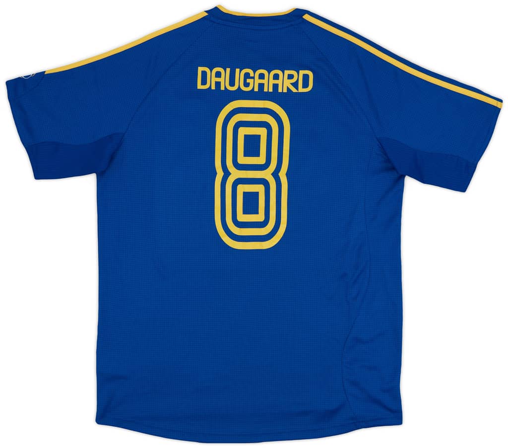 2006-07 Brondby Away Shirt Daugaard #8 - 9/10 - (M)