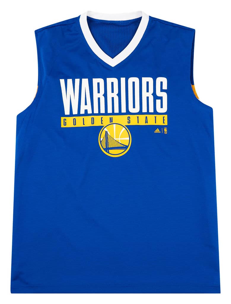2010s Golden State Warriors adidas Reversible Training Jersey M