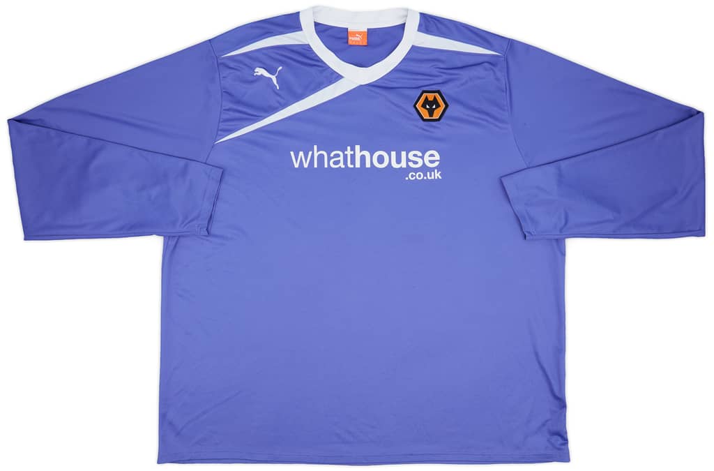 2013-14 Wolves Away L/S Shirt - 8/10 - (6XL)