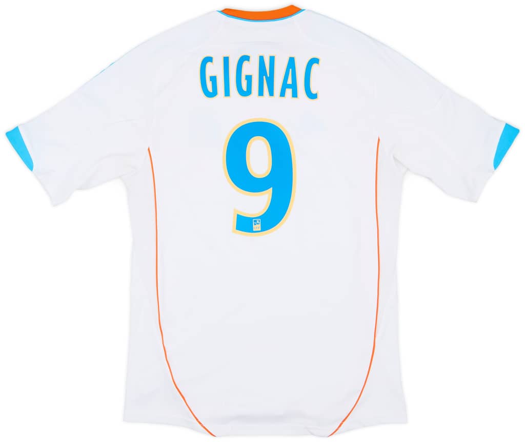 2012-13 Olympique Marseille Home Shirt Gignac #9 - 9/10 - (S)