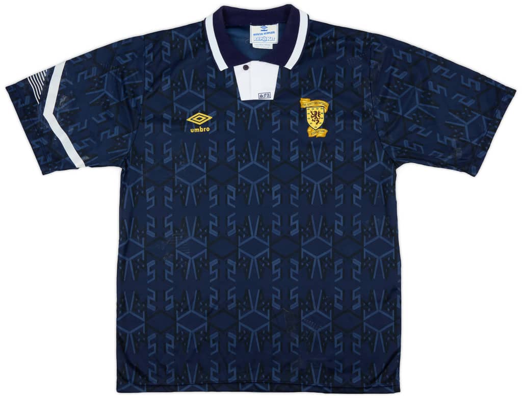 1991-94 Scotland Home Shirt - 7/10 - (L)