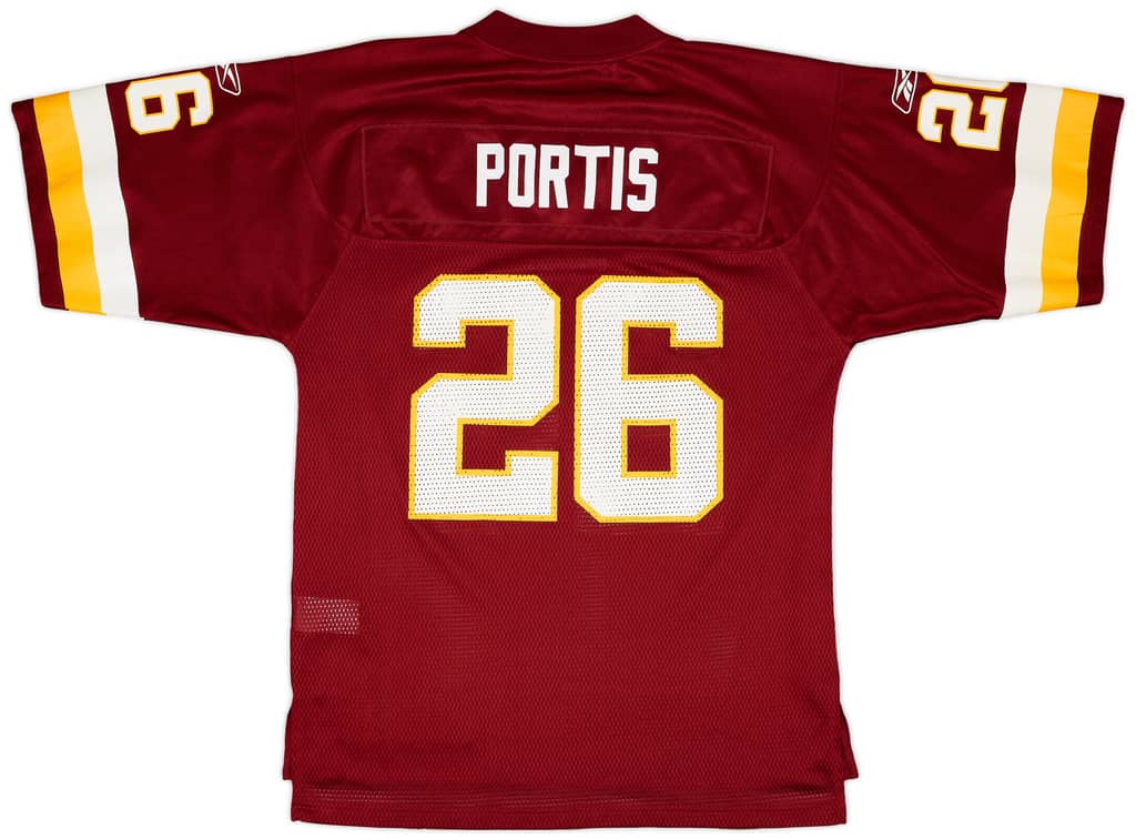 2007 Washington Redskins Portis #26 Reebok On Field Home Jersey - 9/10 - (M)