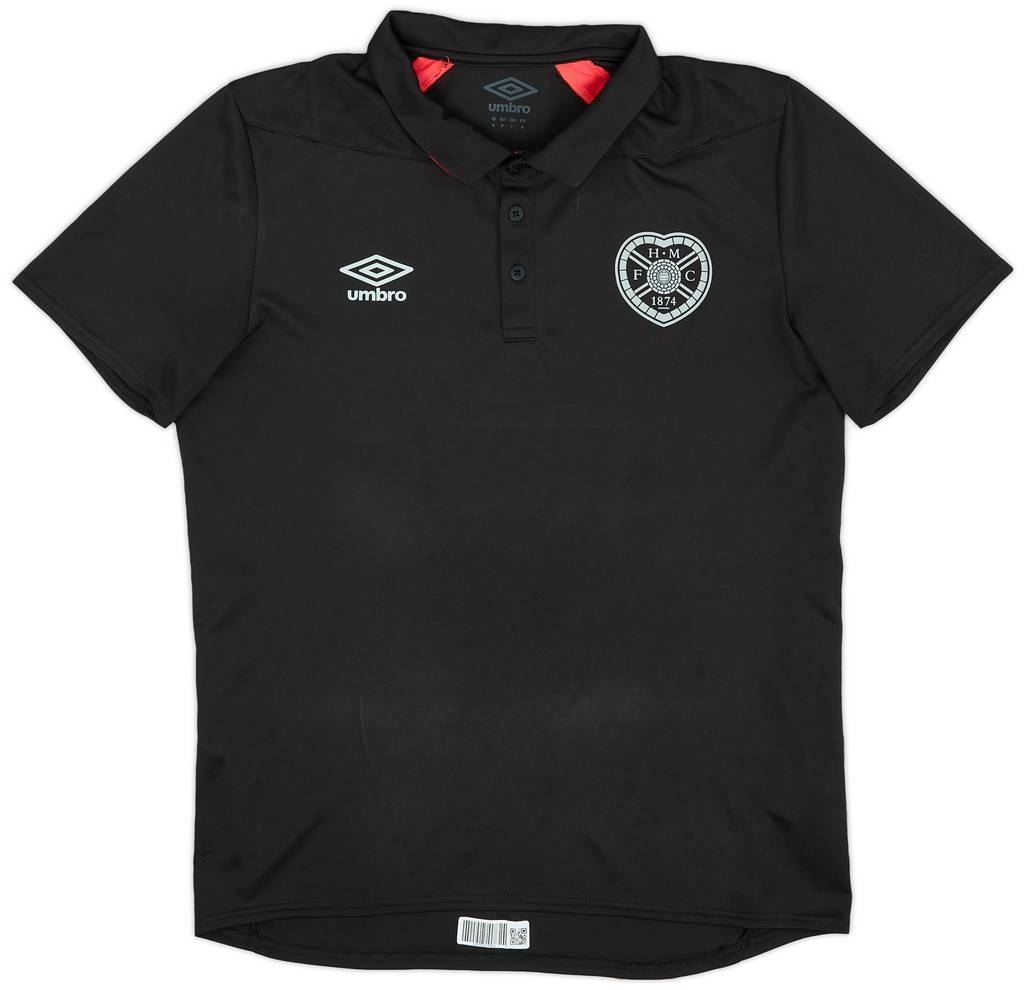 2018-20 Hearts Umbro Polo Shirt - 9/10 - (M)