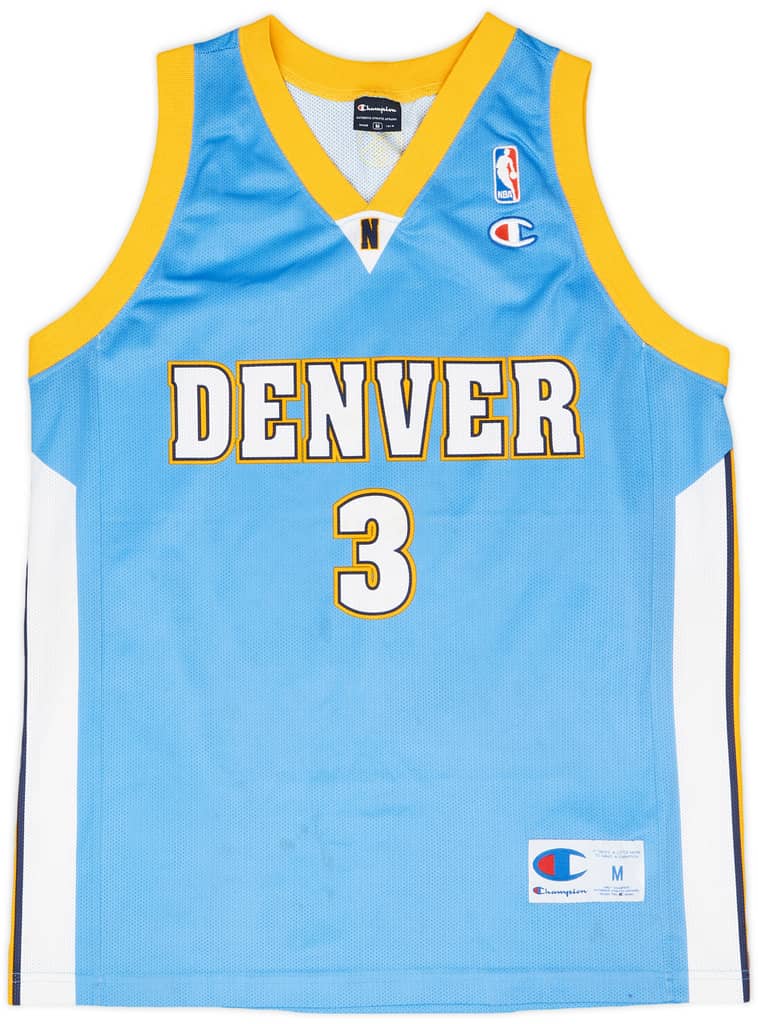 2006-08 Denver Nuggets Iverson #3 Champion Away Jersey - 7/10 - (M)