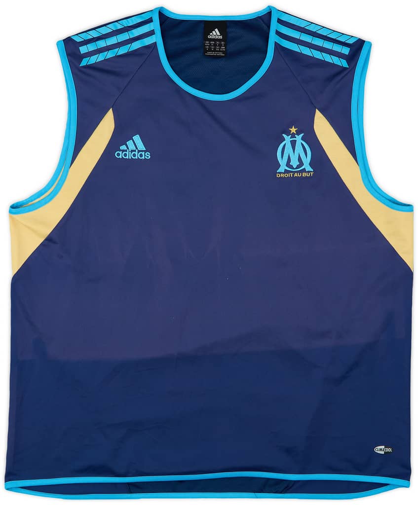 2005-06 Olympique Marseille adidas Training Vest - 6/10 - (XXL)