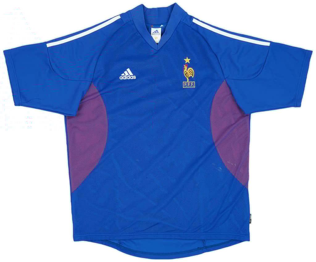 2002-04 France Home Shirt - 5/10 - (L)