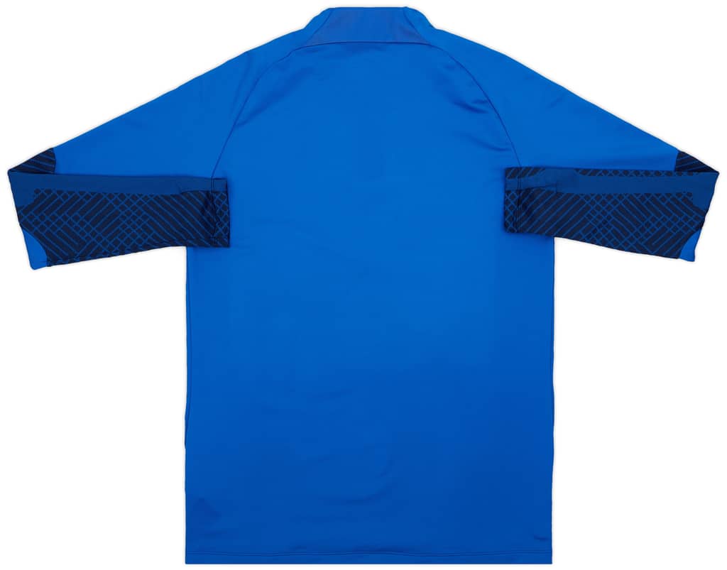 2022-23 Preston North End Player Issue 1/4 Zip Training Top # - 7/10